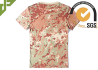 100% Cotton Camouflage Camo Air Force T Shirts , Police Department T Shirts