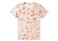 Digital Desert Tactical T Shirts Military Style With Double Layer Waist Edge