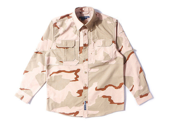 中国 3色の砂漠の戦闘の戦術的なワイシャツ、森林デジタル法の執行のワイシャツ 工場